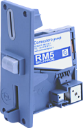 RM5 coin validator with front plate
