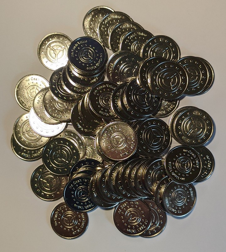 Metal tokens