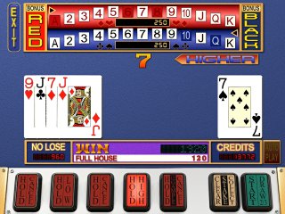 VIDEO POKER - Risikospiel